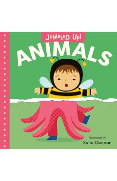 Coperta cărții 'Jumbled Up! Animals -'