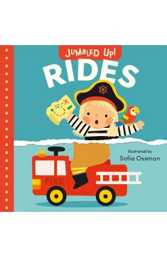 Coperta cărții 'Jumbled Up! Rides -'