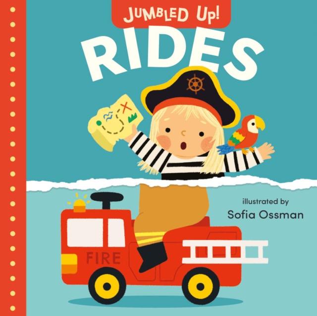 Coperta cărții 'Jumbled Up! Rides -'
