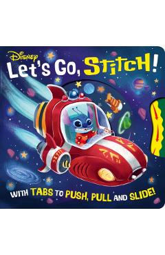 Coperta cărții 'Disney Let's Go, Stitch! - Georgina The Walt Disney Company Ltd|kyriacou'