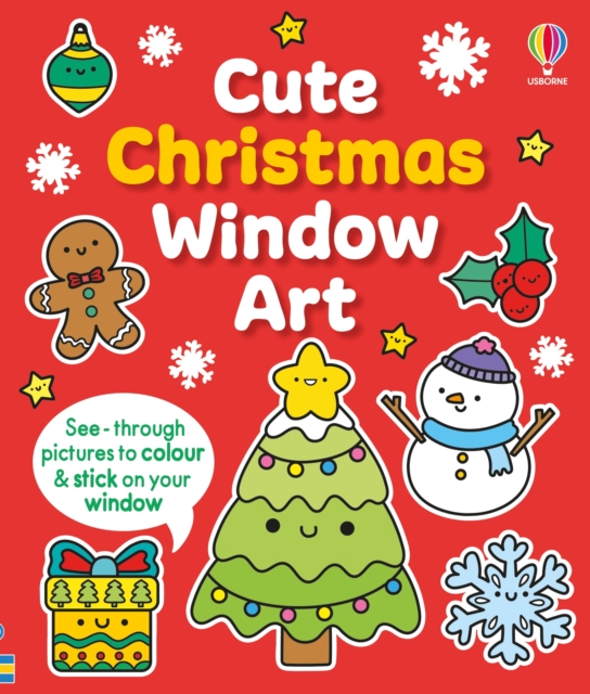 Coperta cărții 'Cute Christmas Window Art - Kate Nolan'