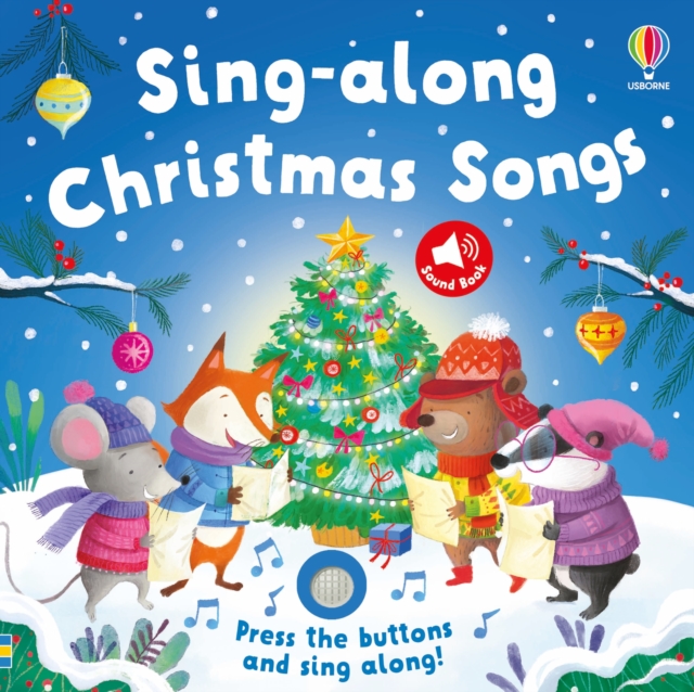 Coperta cărții 'Sing-along Christmas Songs - Sam Taplin'