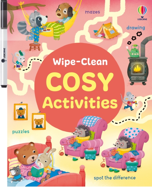 Coperta cărții 'Wipe-Clean Cosy Activities - Kirsteen Robson'