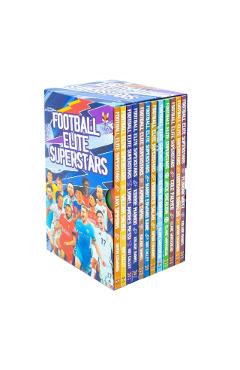 Football Elite Superstars 12 Books Box Set - Simon Edwards