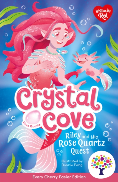 Coperta cărții 'Riley and the Rose Quartz Quest: Accessible Easier Edition (Crystal Cove) -'