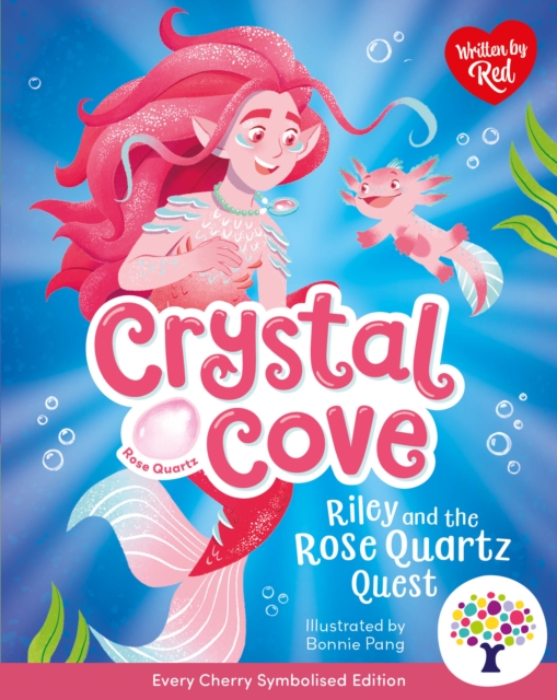 Coperta cărții 'Riley and the Rose Quartz Quest: Accessible Symbolised Edition (Crystal Cove) -'