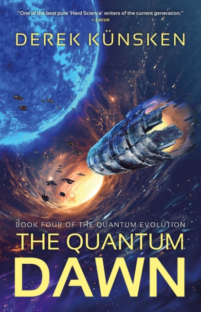 Coperta cărții 'Quantum Dawn - Derek Kunsken'