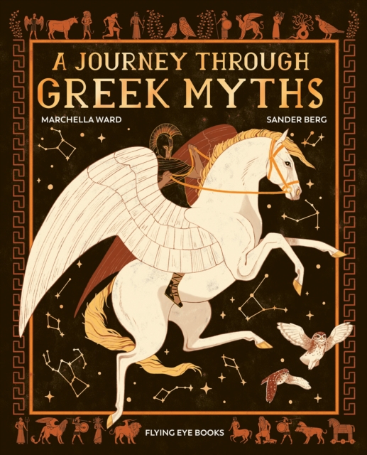 Coperta cărții 'A Journey Through Greek Myths - Dr Marchella Ward'