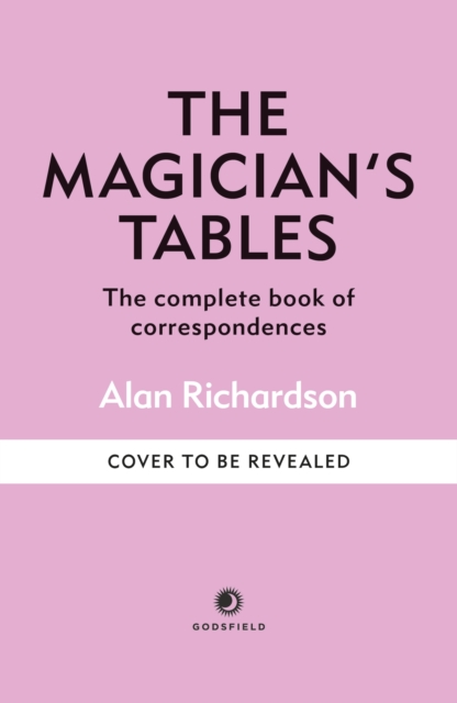 Coperta cărții 'Magician's Tables - Alan Richardson'