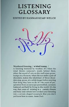Listening Glossary -