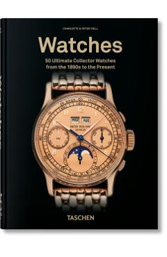 Coperta cărții 'Watches - Charlotte & Peter Fiell'