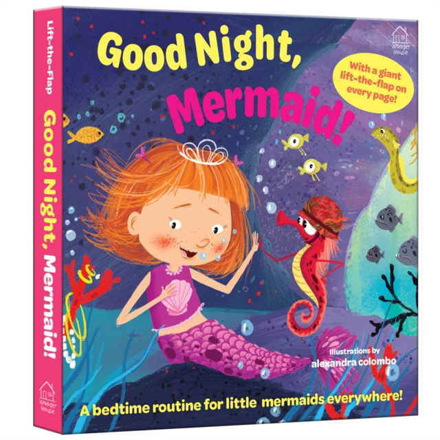 Coperta cărții 'Good Night Mermaid - Lift the Flap - Wonder House Books'