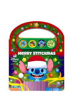 Coperta cărții 'Disney Baby: Merry Stitchmas Sound Book -'