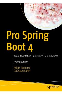 Coperta cărții 'Pro Spring Boot 4 - Felipe|carter Gutierrez'