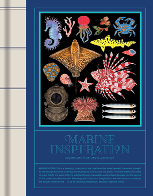 Coperta cărții 'Marine Inspiration: Aquatic Life in Art and Illustration -'