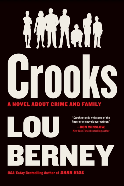 Coperta cărții 'Crooks: A Novel about Crime and Family - Lou Berney'