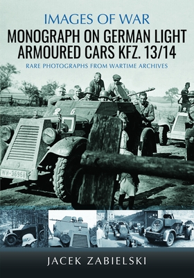 Coperta cărții 'Monograph on German Light Armoured Cars Kfz. 13/14 - Jacek Zabielski'