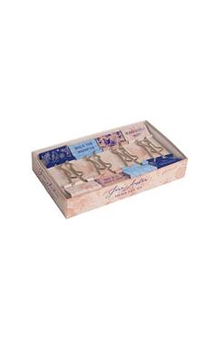 Coperta cărții 'Jane Austen: Floral Patterns Binder Clips (Set of 8) -'