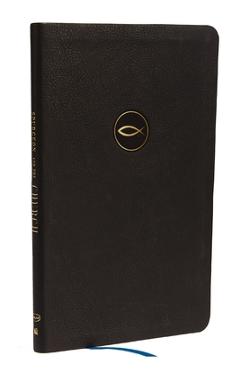 Coperta cărții 'Spurgeon and the Church: Acts Through Revelation with Devotions from Charles Spurgeon (Nkjv, Black Leathersoft, Comfort'