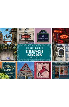 Coperta cărții 'The Little Book of French Signs - Kim Buddee'