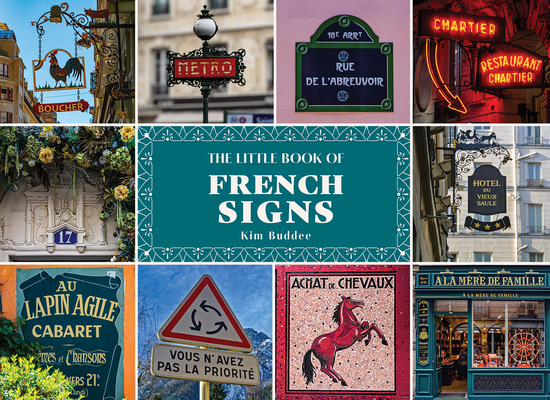 Coperta cărții 'The Little Book of French Signs - Kim Buddee'