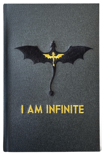 Coperta cărții 'Stitched Empyrean Journal: I Am Infinite Edition - Rebecca Yarros'