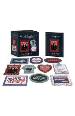 Coperta cărții 'The Twilight Saga Magnet Set - Running Press'