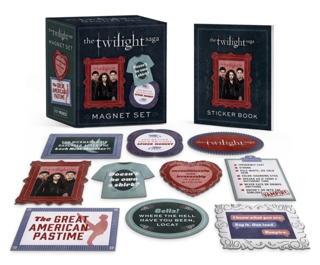 Coperta cărții 'The Twilight Saga Magnet Set - Running Press'