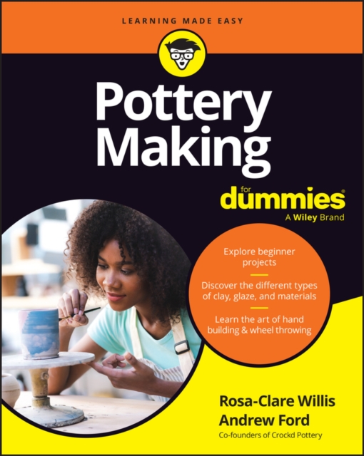 Coperta cărții 'Pottery Making for Dummies - Rosa-clare Willis'