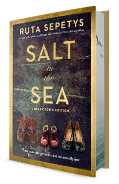 Coperta cărții 'Salt to the Sea: Collector's Edition - Ruta Sepetys'