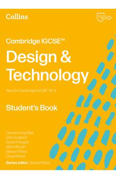 Coperta cărții 'Cambridge Igcse(tm) Design & Technology: Student's Book [Third Edition] - Gary England'