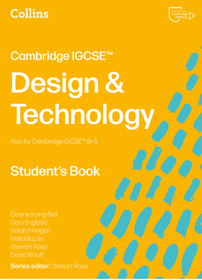 Coperta cărții 'Cambridge Igcse(tm) Design & Technology: Student's Book [Third Edition] - Gary England'