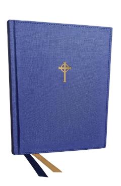 Rsv2ce Catholic Bible, Journal Edition, Blue Cloth Over Board, Comfort Print -