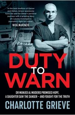 Coperta cărții 'Duty to Warn - Charlotte Grieve'
