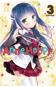 Coperta cărții 'Anne Happy, Vol. 3: Unhappy Go Lucky! Volume 3 -'