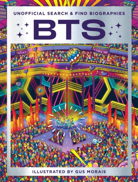 Coperta cărții 'Bts: Unofficial Search-And-Find Biographies - Gus Morais'