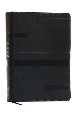 Coperta cărții 'KJV Color Code Study Bible, Revealing God's Truth Color by Color (Black Leathersoft, Red Letter, Thumb Indexed) -'