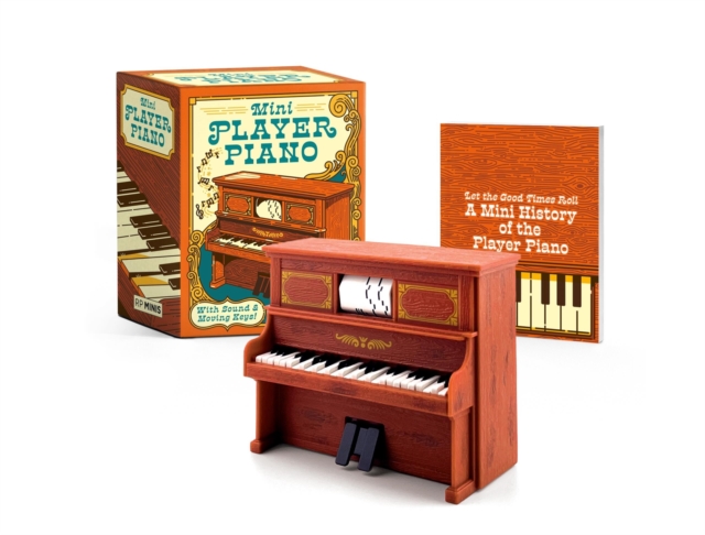Coperta cărții 'Mini Player Piano: With Sound & Moving Keys! - Donald Lemke'