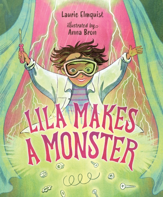 Coperta cărții 'Lila Makes a Monster - Laurie Elmquist'