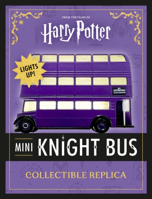 Coperta cărții 'Harry Potter Mini Knight Bus Collectible Replica: Lights Up! - Running Press'