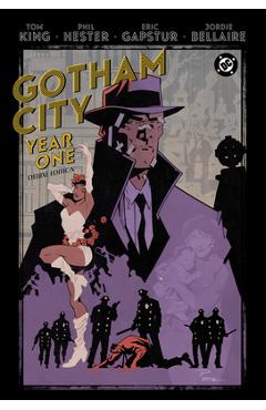 Coperta cărții 'Gotham City: Year One: Deluxe Edition - Tom King'