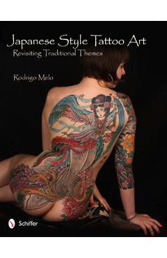 Coperta cărții 'Japanese Style Tattoo Art: Revisiting Traditional Themes - Rodrigo Melo'