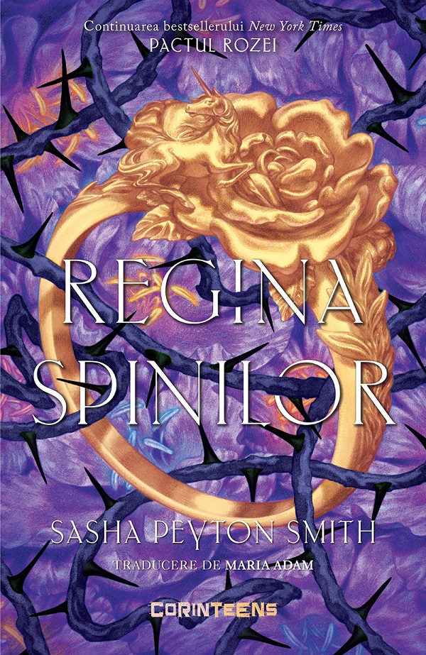 Coperta cărții 'eBook Regina spinilor. Seria Pactul Rozei Vol.2 - Sasha Peyton Smith'