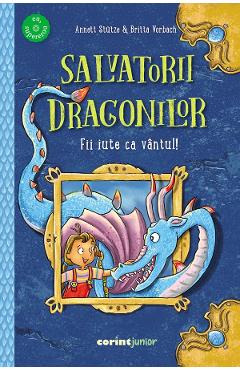 Coperta cărții 'eBook Salvatorii dragonilor! Fii iute ca vântul! - Annett Stutze, Britta Vorbach'