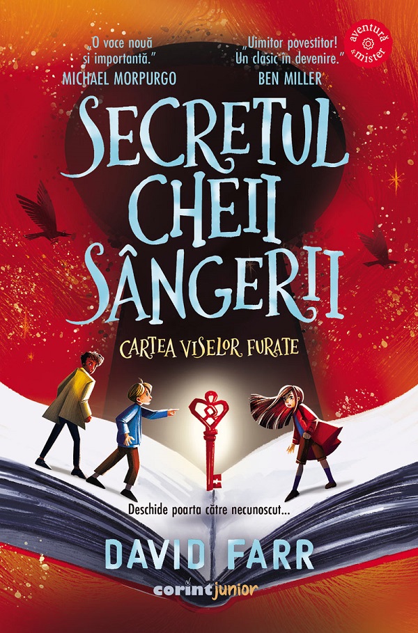 Coperta cărții 'eBook Secretul cheii sângerii. Cartea viselor furate - David Farr'