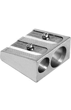 Imaginea produsului 'Ascuțitoare de creion metalică cu 2 găuri'