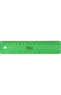 Imaginea produsului 'Riglă verde transparentă flexibilă 15 cm'
