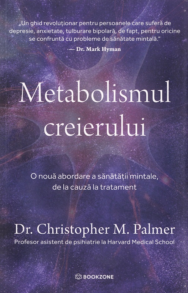 Coperta cărții 'Metabolismul creierului - Christopher M. Palmer'