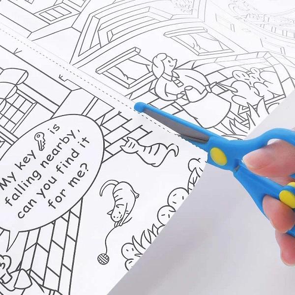  Rola hartie desene de colorat: Oras