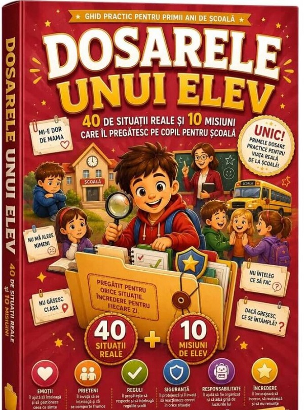 Imaginea produsului 'Joc educativ: Dosarele unui elev'